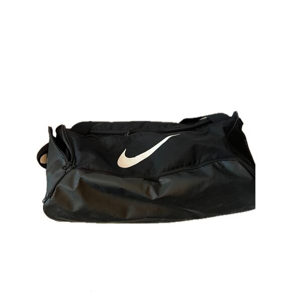 Nike Black Duffel Bag 22"x12"x10" Zipped